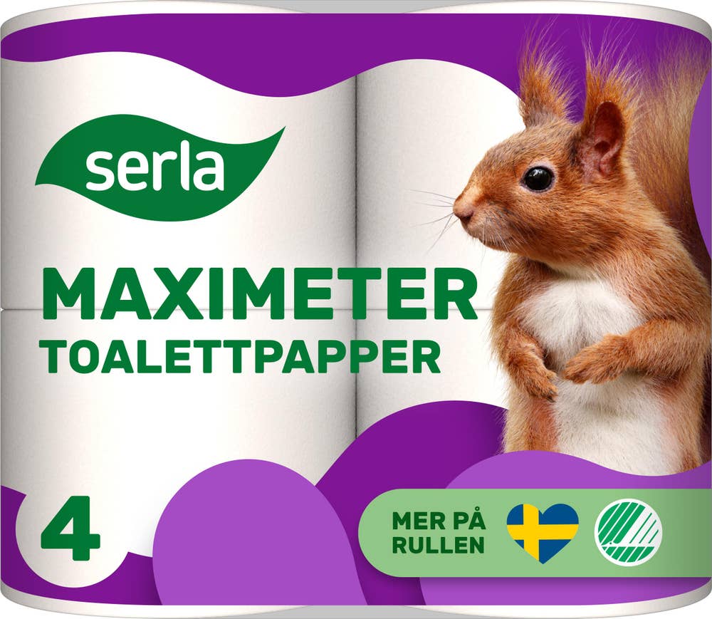 Serla Toalettpapper Maximeter