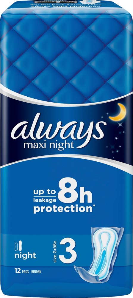 Ej sorterad Trosskydd Maxi Night 12-p Always