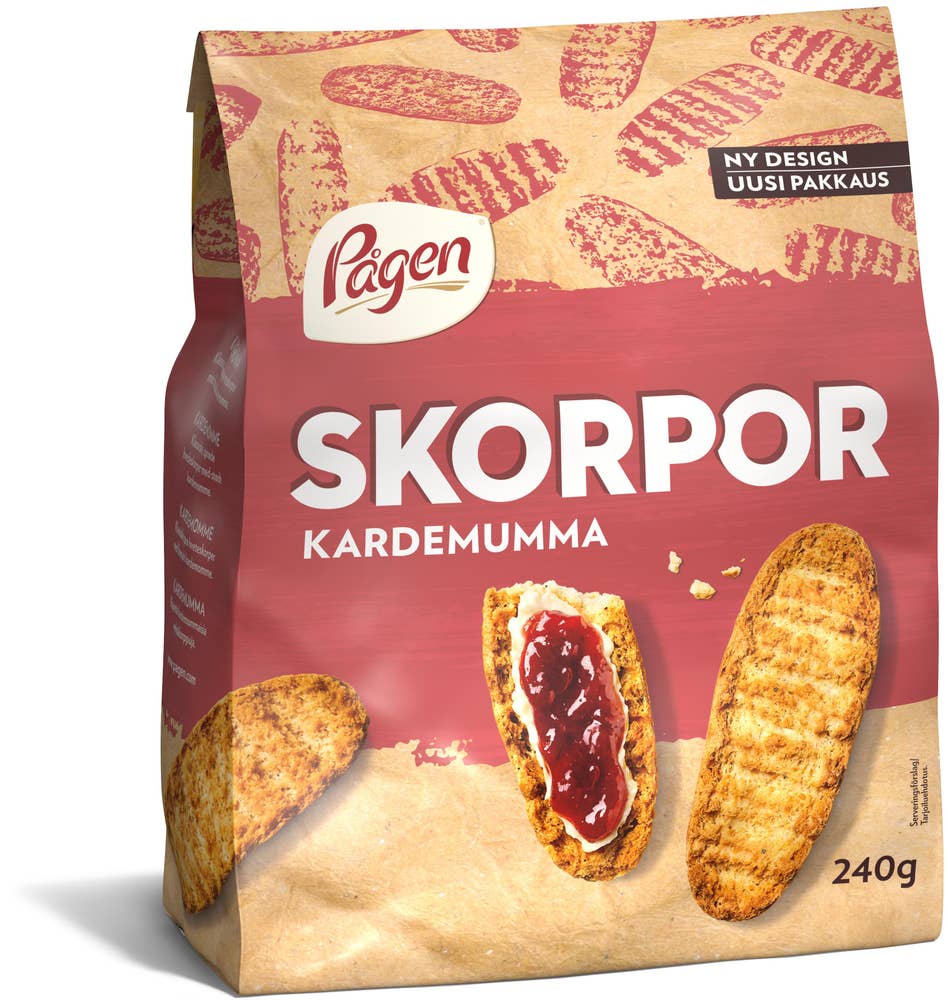 Pågen Skorpor Kardemumma