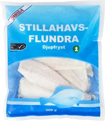 Stillahavsflundra Fryst MSC