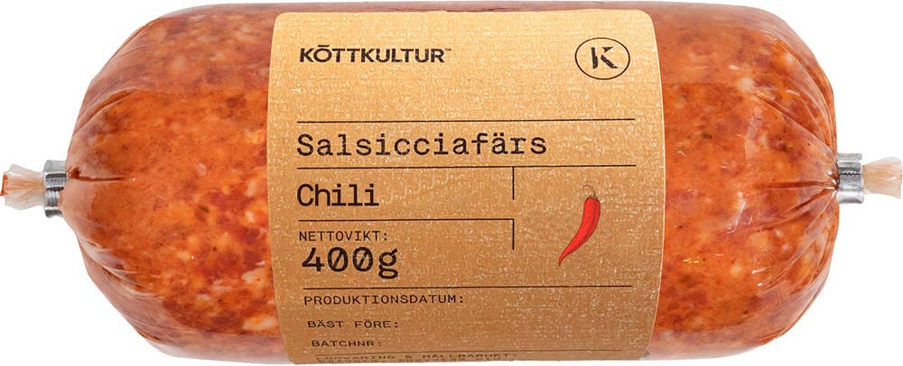 Köttkultur Salsicciafärs Chili