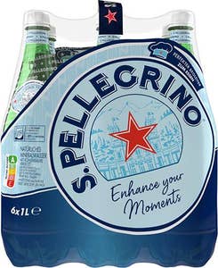San Pellegrino Mineralvatten 6x1L