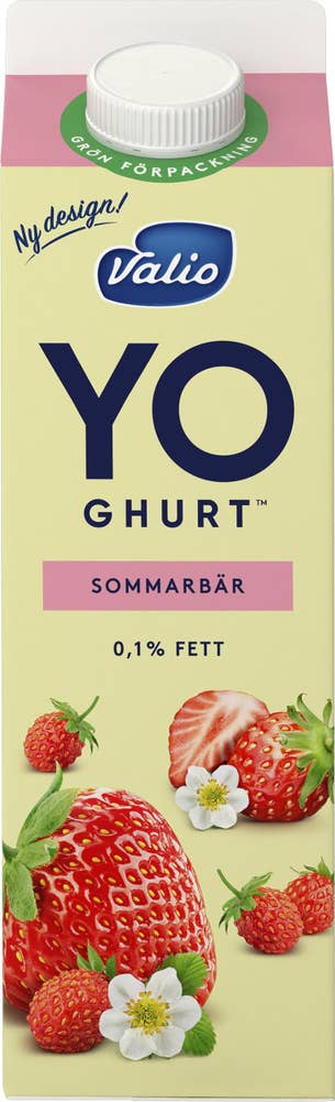 Valio YO-ghurt Sommarbär 0,1%