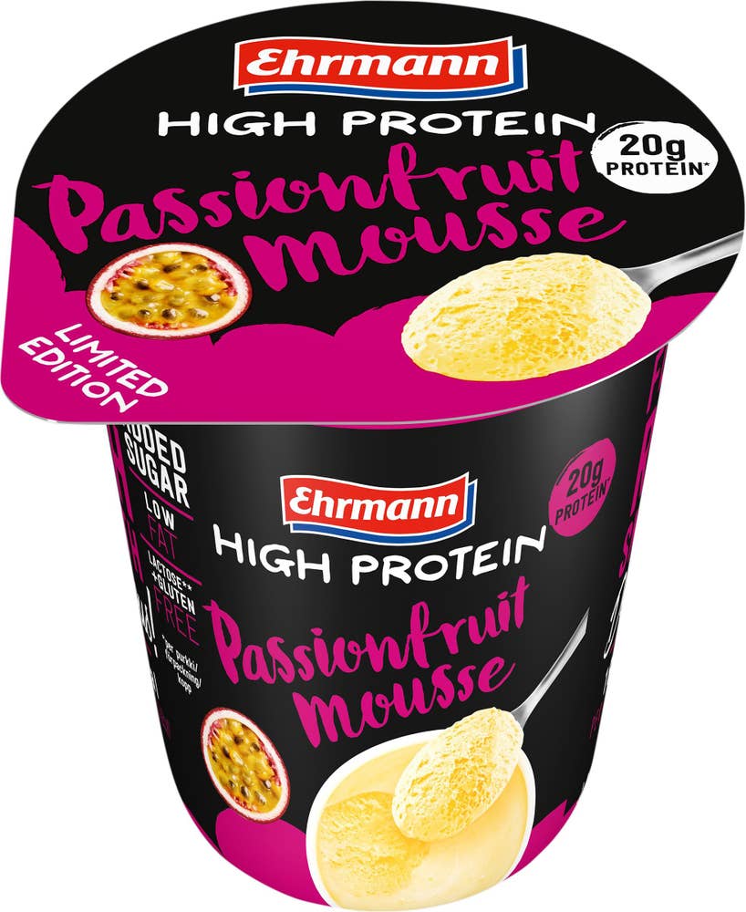 Ehrmann High Protein Proteinmousse Passionsfrukt 200g Ehrmann