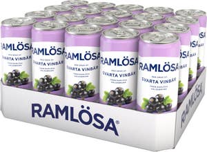 Ramlösa Svarta Vinbär Flak 20x33cl