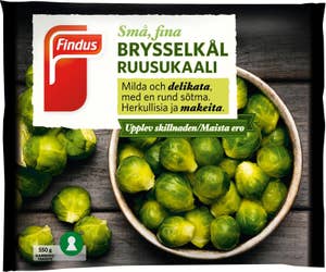 Findus Brysselkål Fryst