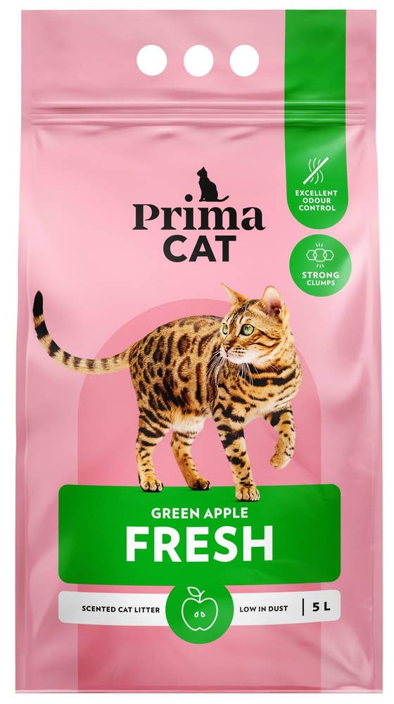 PrimaCat Kattsand Fresh Gröna Äpplen