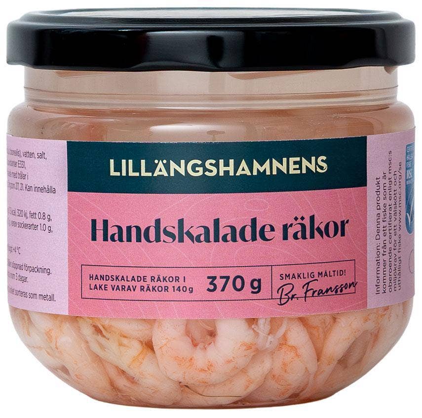 Lillängshamnen Handskalade Räkor MSC 140/370g
