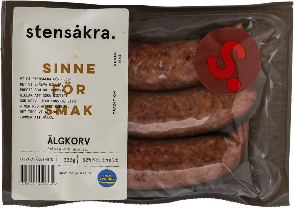 Stensåkra Älgkorv