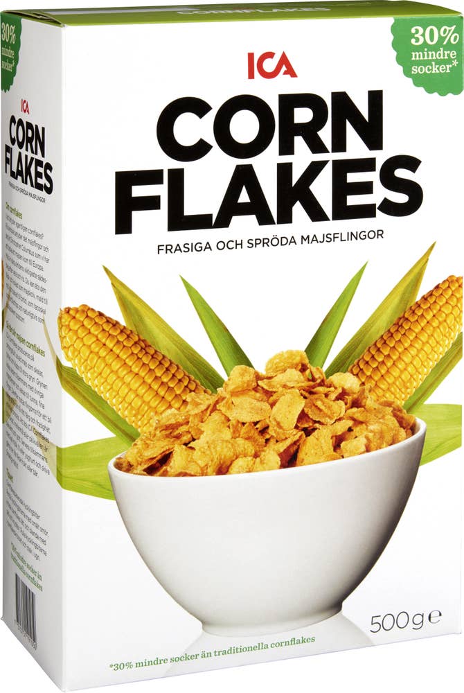 Ej sorterad Corn flakes Ica