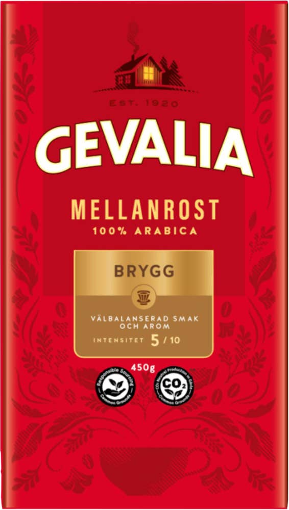 Gevalia Bryggkaffe Mellanrost