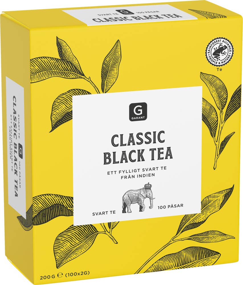 Garant Svart Te Black