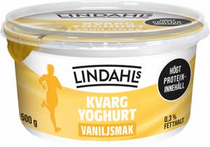 Lindahls Kvarg Yoghurt Vanilj 0,3%