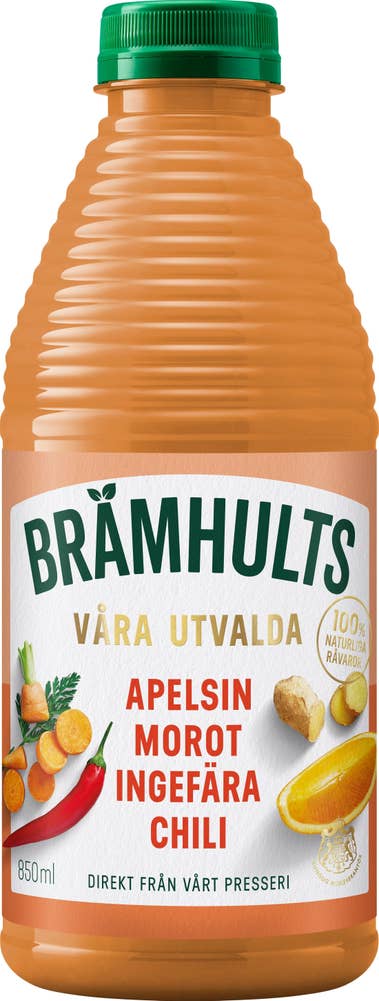 Brämhults Juice Apelsin, Morot, Ingefära & Chili