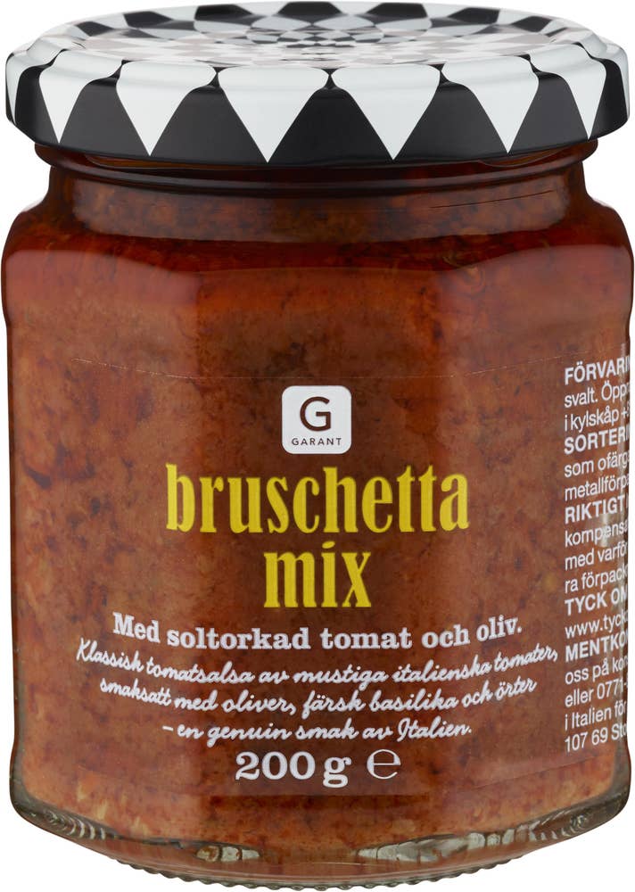 Toppingmix för Bruschetta