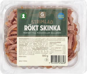 Garant Rökt Skinka Strimlad