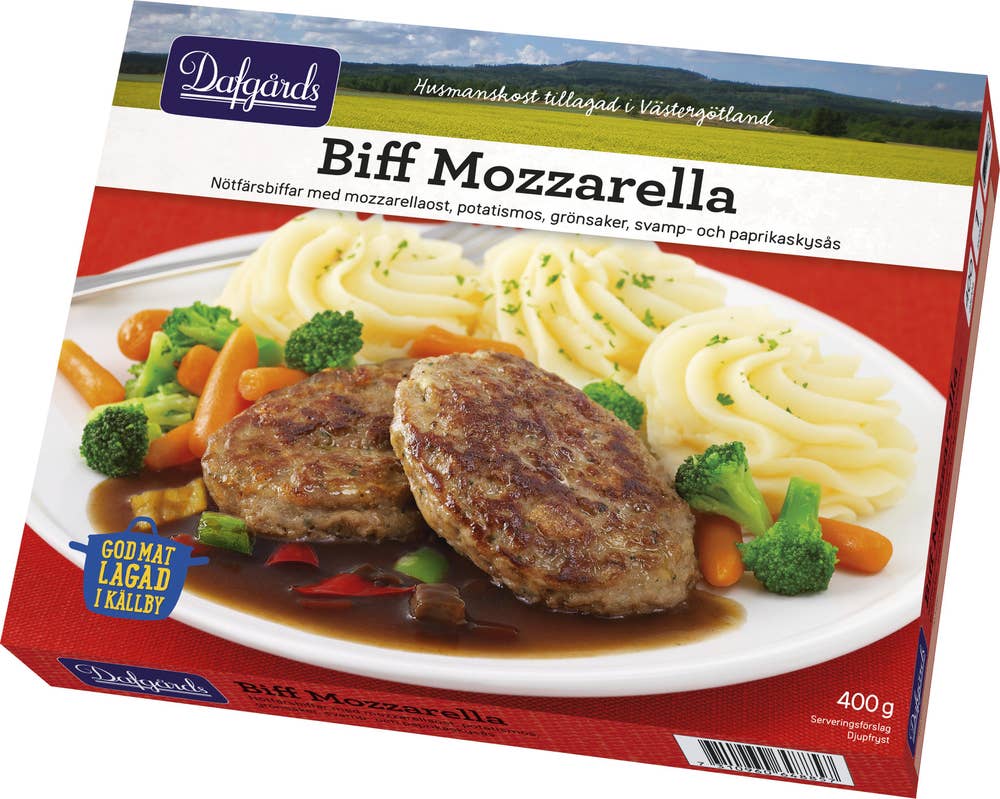 Dafgårds Biff Mozzarella Fryst