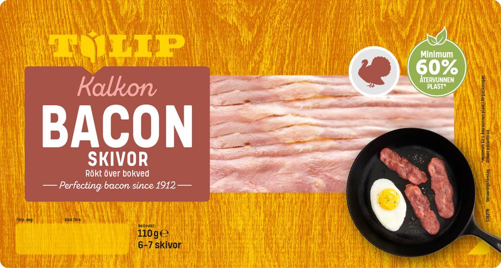 Kalkonbacon Skivor