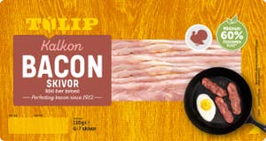 Tulip Kalkonbacon Skivor
