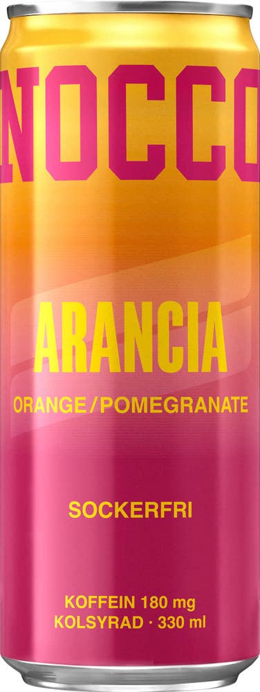 Nocco Energidryck Arancia Apelsin/Granatäpple Sockerfri