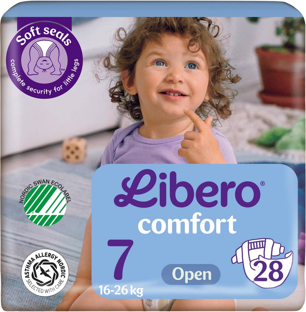 Libero Blöja Comfort (7) 16-26kg