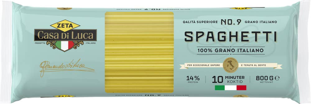 Zeta Pasta Spaghetti Casa Di Luca