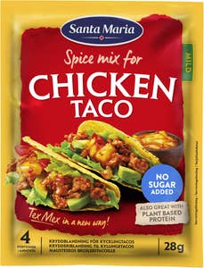 Santa Maria Kryddmix Chicken Taco