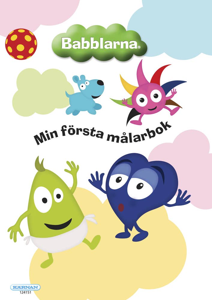 Kärnan Målarbok Babblarna