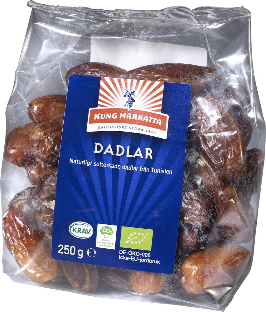 Kung Markatta Dadlar KRAV Fairtrade Kung Markatta
