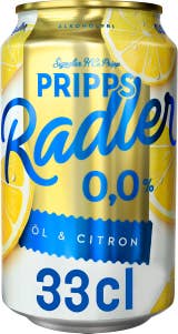 Pripps Radler Öl Citron Alkoholfri 0,0%