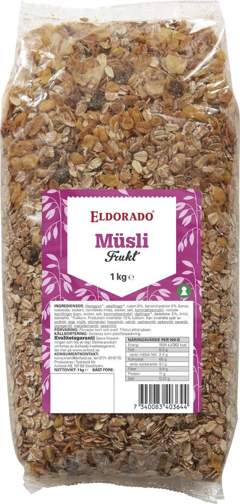 Eldorado Müsli Frukt