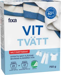 Fixa Tvättmedel Pulver White