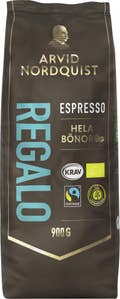Arvid Nordquist Regalo Espresso Hela Kaffebönor EKO/KRAV/Fairtrade