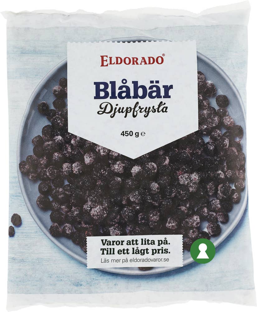 Eldorado Blåbär Frysta