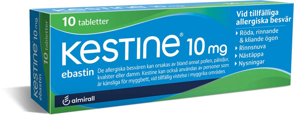 Kestine Allergitablett Ebastin 10 mg