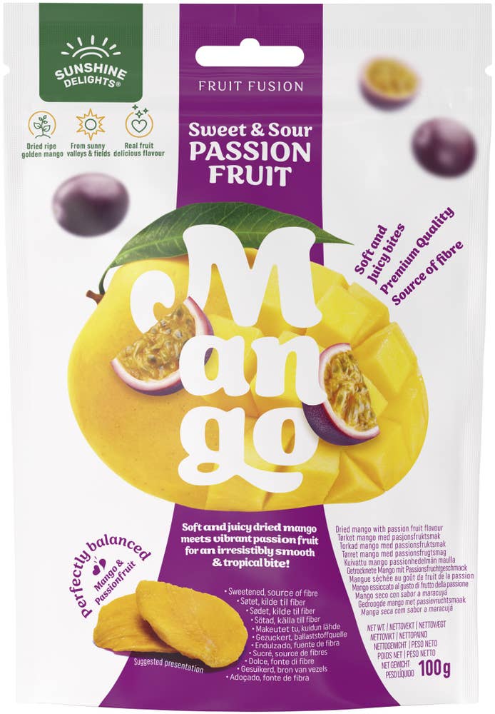 Sunshine Delights Mango Passionsfrukt