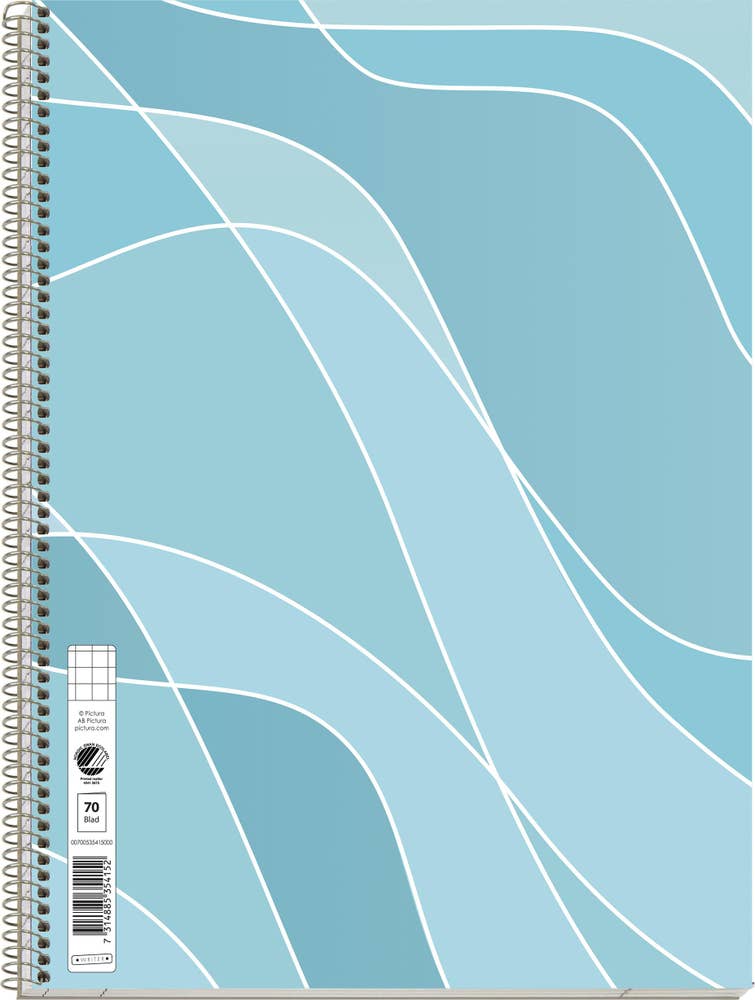 Writer Kollegieblock A4 Rutat