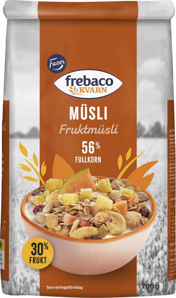 Frebaco Kvarn Müsli Frukt