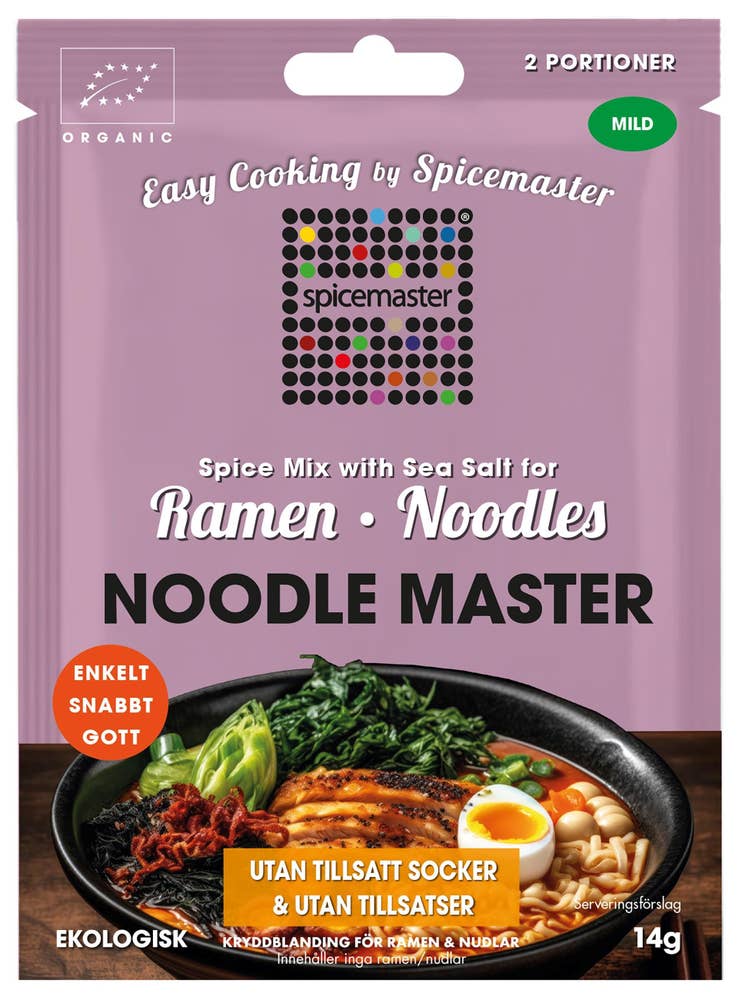 Kryddmix Noodle Master med Havssalt EKO