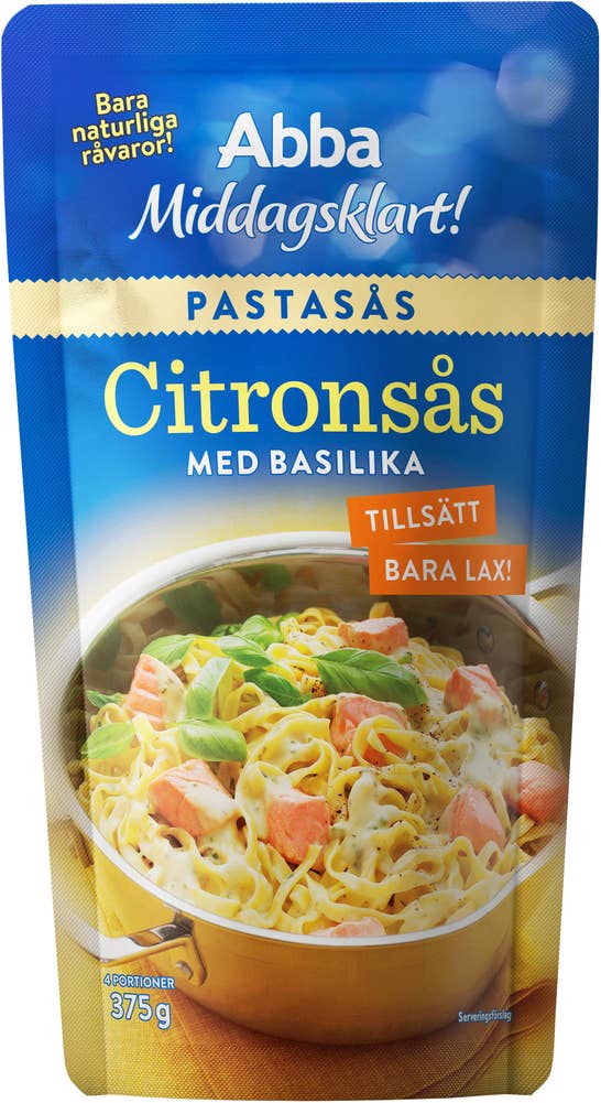 Abba Middagsklart Citronsås Basilika