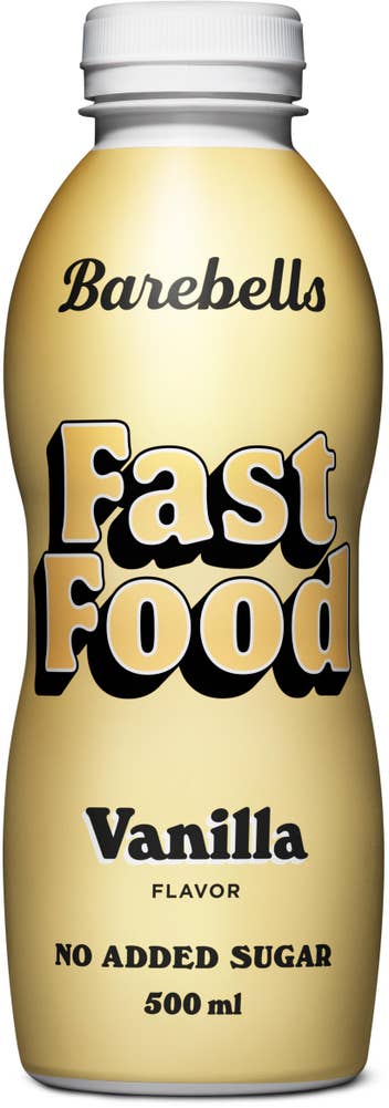 Barebells Protein Fast Food Vanilla 500ml Barebells