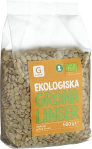 Garant Eko Gröna Linser Torkade EKO
