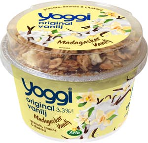 Yoggi® Yoghurt Madagaskar Vanilj med Granola