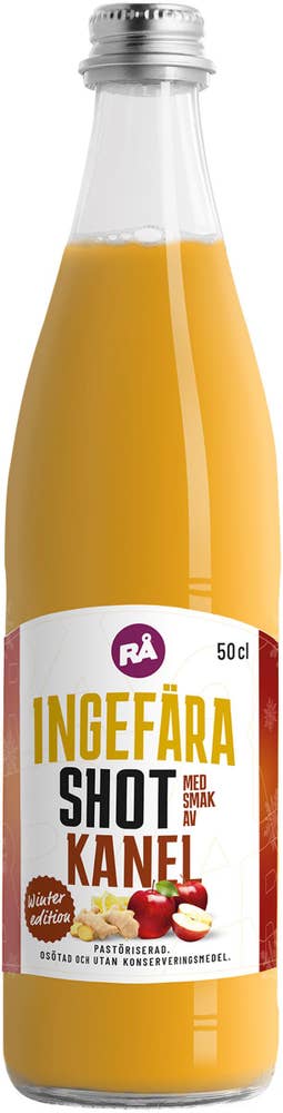 RÅ Shot Ingefära & Kanel