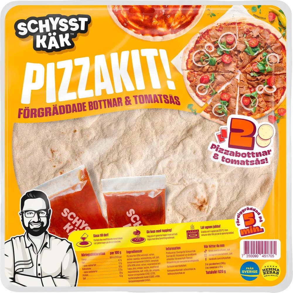 Schysst Käk Pizzakit