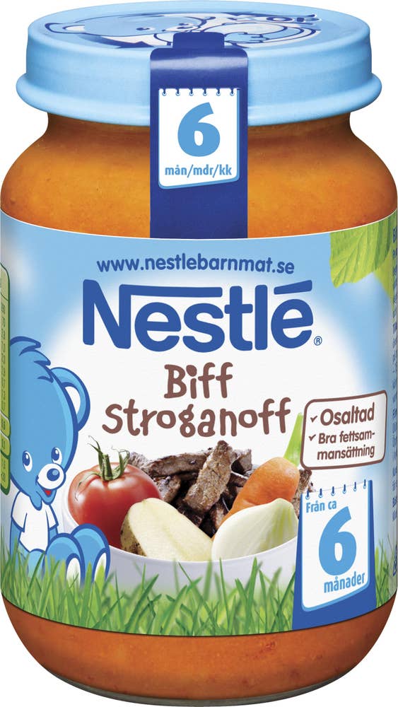 Nestlé Biff Stroganoff 6M