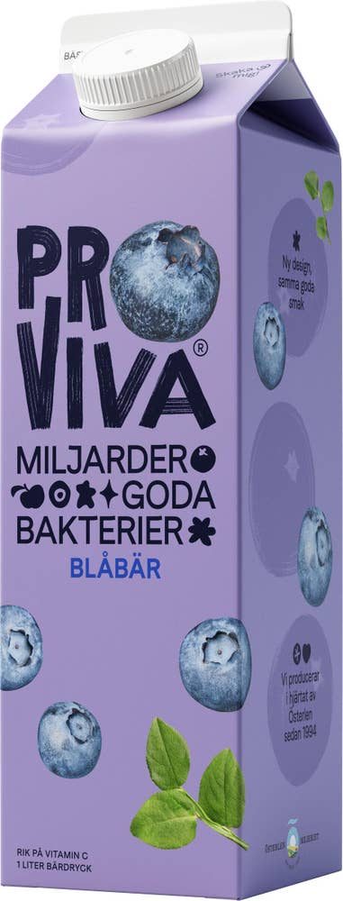 ProViva Fruktdryck Blåbär