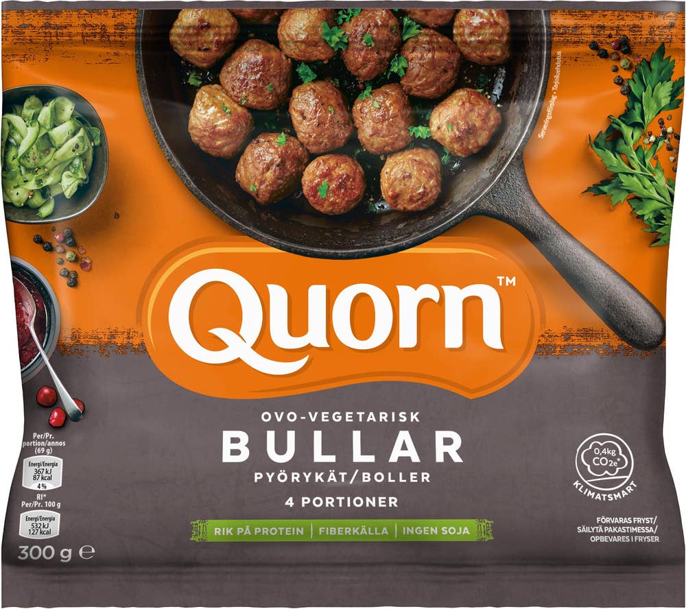 Quorn Bullar Frysta Quorn