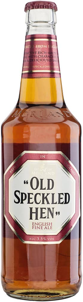 Ej sorterad Engelsk Ale 3,5% Old Speckled hen