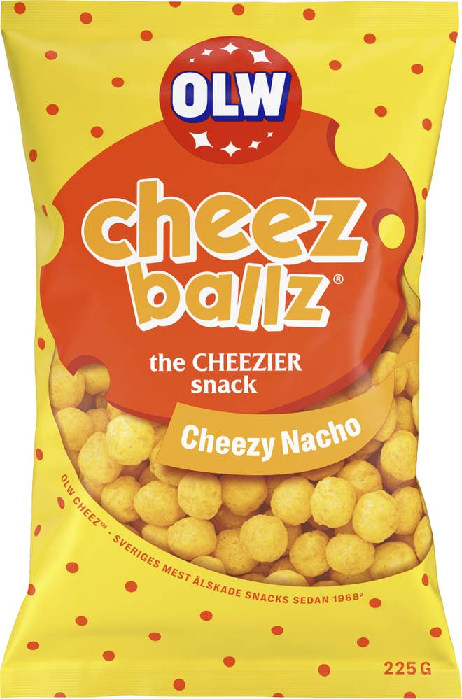OLW Cheez Ballz Nacho Cheese